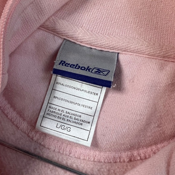 Woman's Reebok Baby Pink Eagles Pullover Sweater ADULT Large - Picture 3 of 5